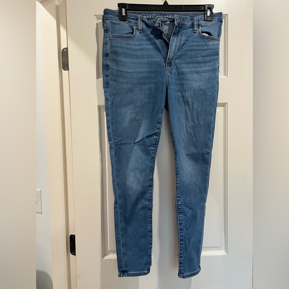American Eagle Outfitters Blue Skinny Jeans